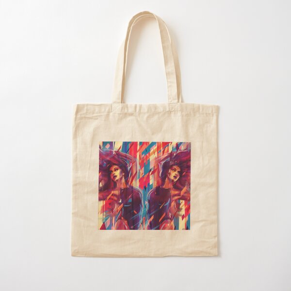 Twins Cotton Tote Bag