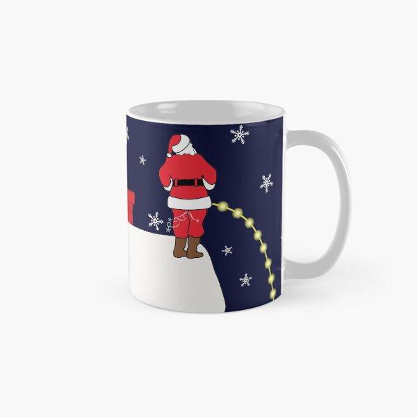 Item preview, Inappropriate Christmas Santa pee designed and sold by aruncvr.