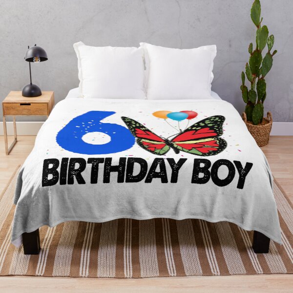 Item preview, Birthday Boy 6 Monarch designed and sold by Bendthetrend.