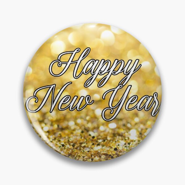 Item preview, Happy New Year Gold Glitter Glam designed and sold by Epic Love Designs.