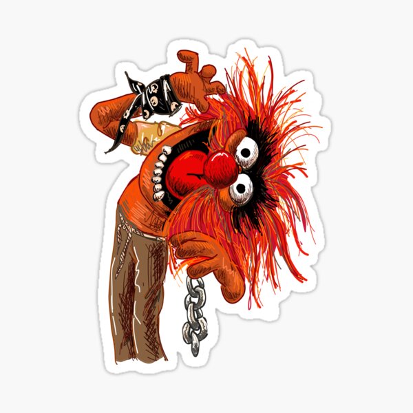 Item preview, The Muppets Animal Illustration designed and sold by Kristin Frenzel.