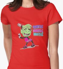 Teen Titans Go! Beast boy Women's Fitted T-Shirt