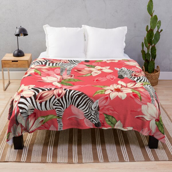 Item preview, Magnolia Zebras R designed and sold by Vinita Upadhya.