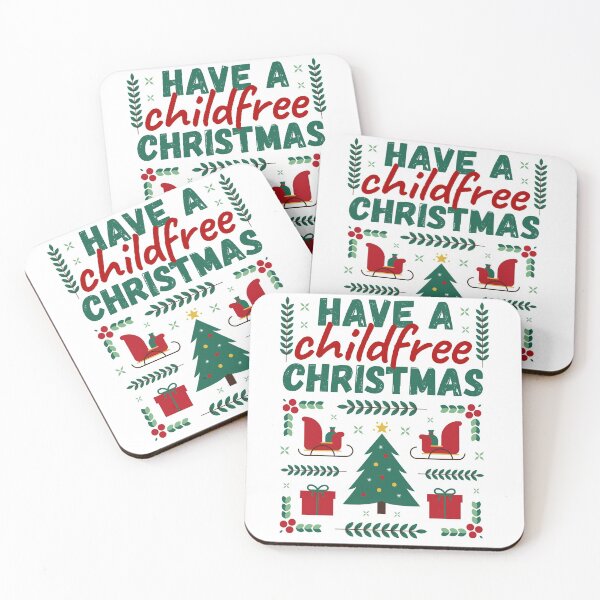 Item preview, Childfree Christmas - christmas gift for childfree friend designed and sold by RebeccaART5.