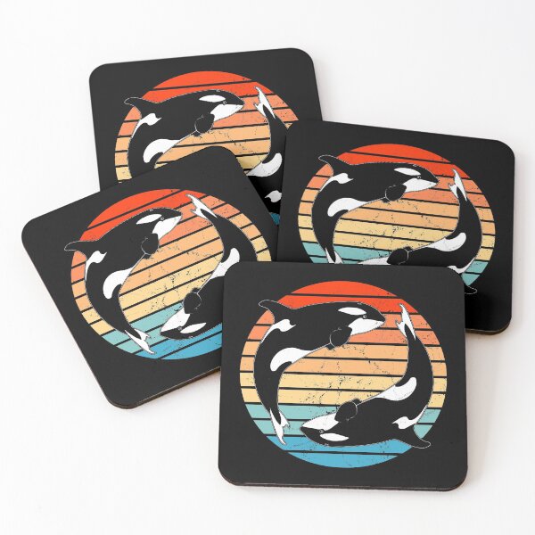 Item preview, Orcas designed and sold by NicGrayGraphic.