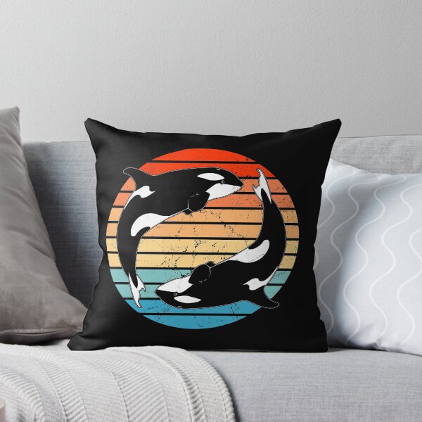 Item preview, Orcas designed and sold by NicGrayGraphic.