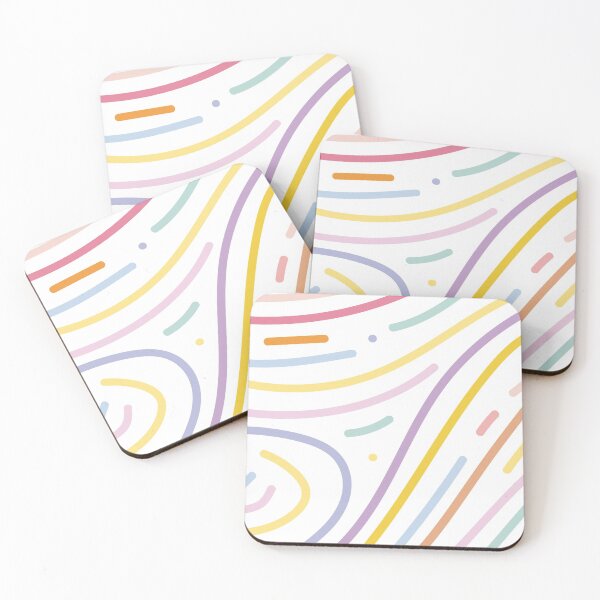 Item preview, Pastel Line Pattern designed and sold by Bilalicia.