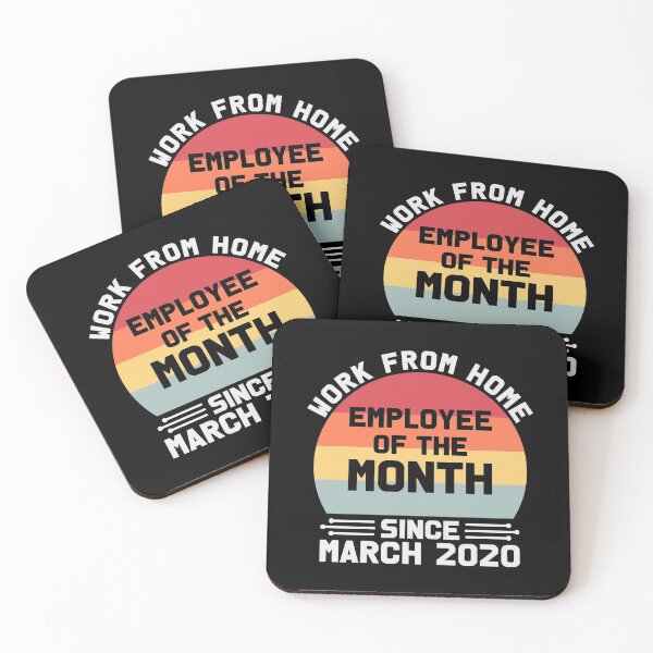 Work From Home Coasters for Sale Redbubble