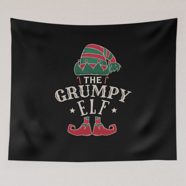 Item preview, The Grumpy Elf! Show everyone just how much of a grump you are this Christmas! designed and sold by HROC.
