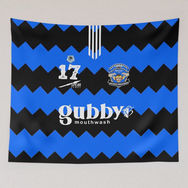 Item preview, Paisley Monkeybaggers Dodgeball Replica Jersey – Home designed and sold by Pinstripe Poltergeist.