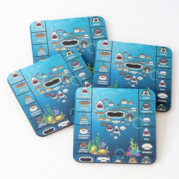 Item preview, Shark Species designed and sold by Midu Roy.