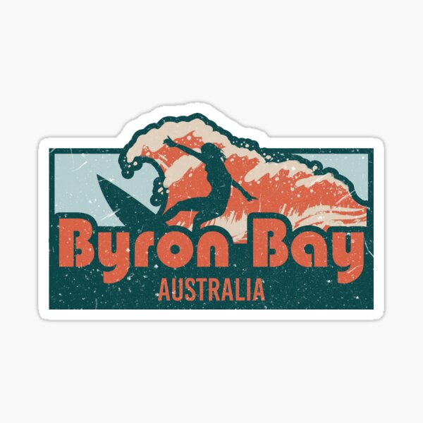 Item preview, Byron Bay surfing in Australia designed and sold by chrlalexandru.