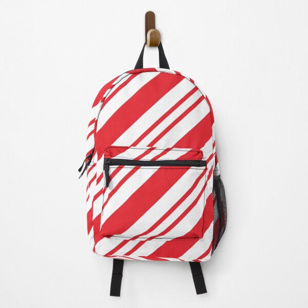 Item preview, Peppermint Candy Cane Stripes Pattern (red/white) designed and sold by Design Minds Boutique.