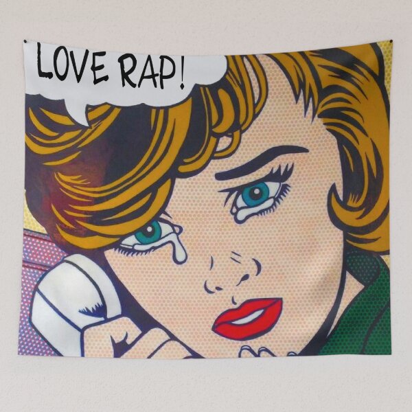 Item preview, Classic Coolio Brand I Love Rap Pop Art designed and sold by VintageCoolio13.