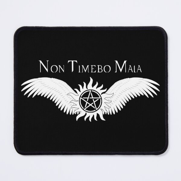 Item preview, Supernatural Non Timebo Mala v2.0 designed and sold by obsidiandream.
