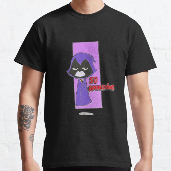 Teen Titans Go Raven Uniform Juniors All Over Print T-Shirt – Sons of Gotham