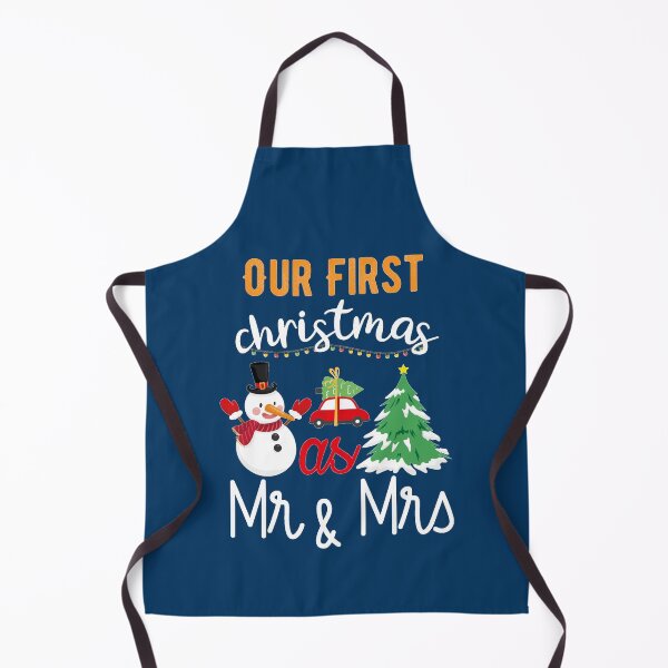 Item preview, Our First Christmas As Mr and Mrs | Funny Newlywed 2021 designed and sold by thecooltable.
