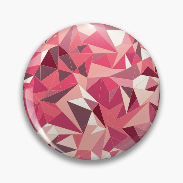 Item preview, Red Geometric Crystal Pattern designed and sold by Meme Economy.