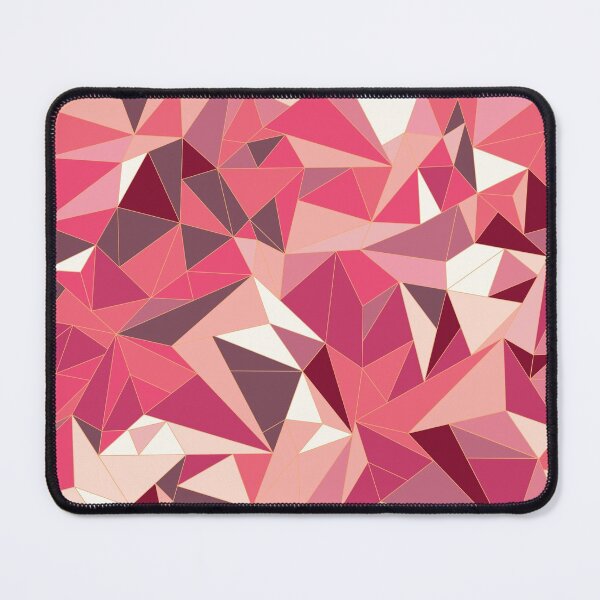 Item preview, Red Geometric Crystal Pattern designed and sold by Meme Economy.