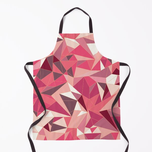 Item preview, Red Geometric Crystal Pattern designed and sold by Meme Economy.