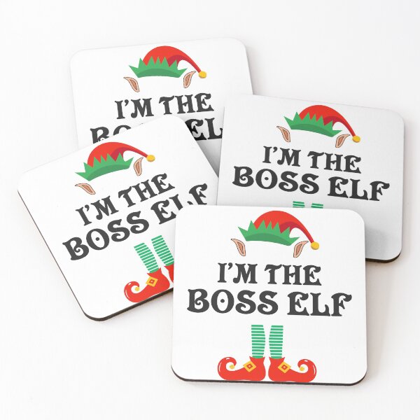 Item preview, Christmas T-Shirt - I'm The Boss Elf designed and sold by becdanlimited.