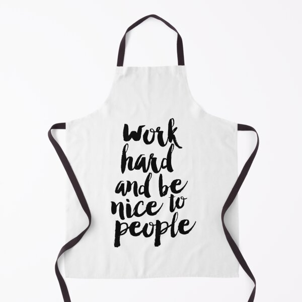 Item preview, Work Hard and Be Nice to People designed and sold by MotivatedType.