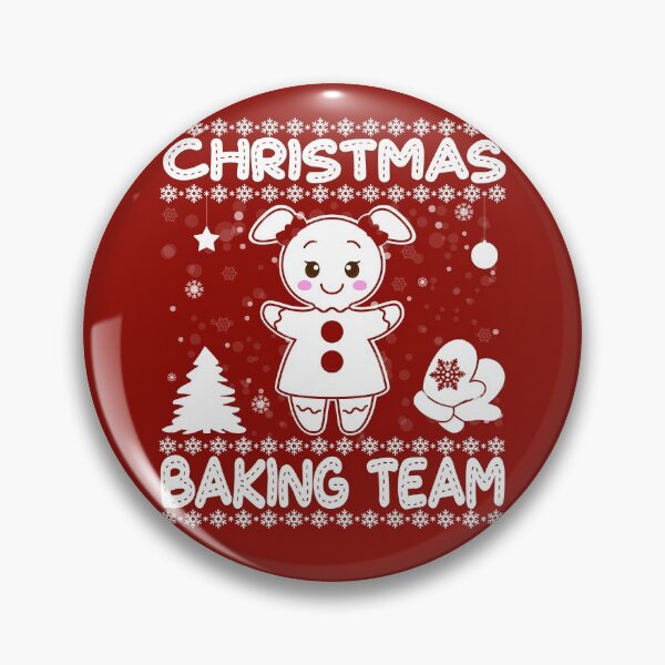 Item preview, Christmas Santa's Frosting Cookies Baking Team designed and sold by PinkPandaDesign.