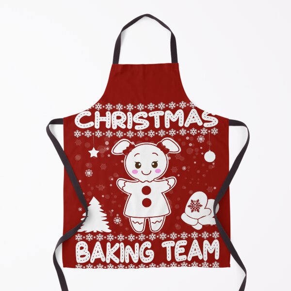 Item preview, Christmas Santa's Frosting Cookies Baking Team designed and sold by PinkPandaDesign.