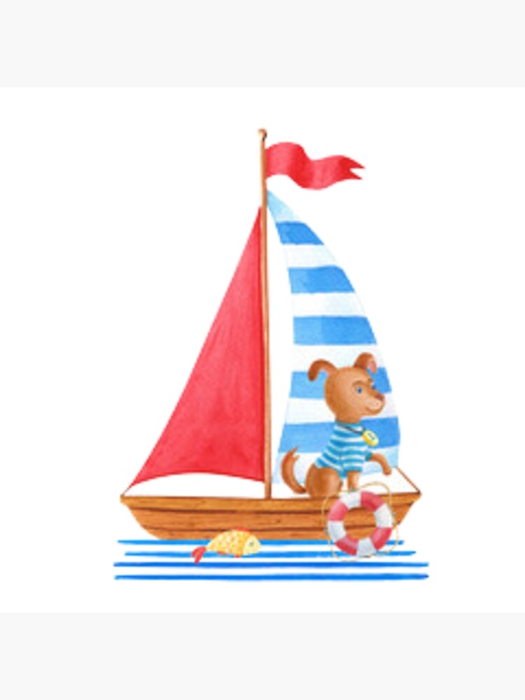 good-day-to-sail-poster-for-sale-by-dbanksdesign-redbubble