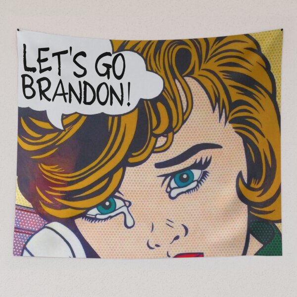 Item preview, Classic Coolio Brand Let's Go Brandon Pop Art designed and sold by VintageCoolio13.