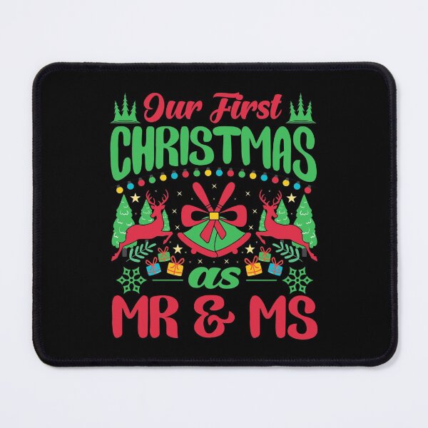 Item preview, Our First Christmas As Mr and Mrs | Cute Funny Newlywed 2021 designed and sold by thecooltable.