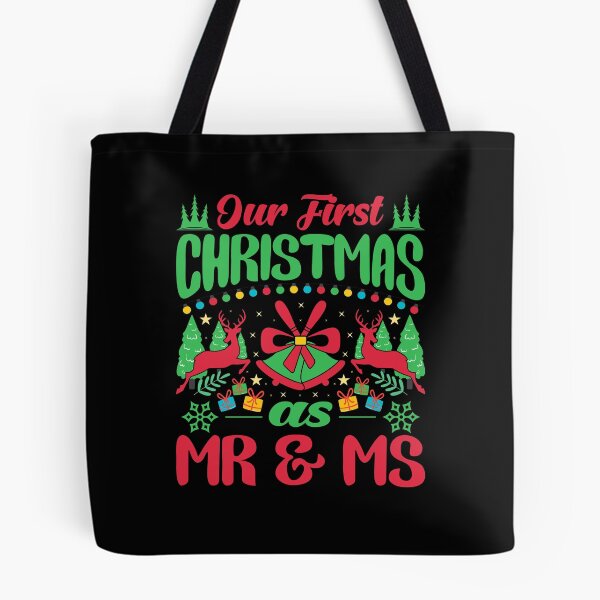Item preview, Our First Christmas As Mr and Mrs | Cute Funny Newlywed 2021 designed and sold by thecooltable.