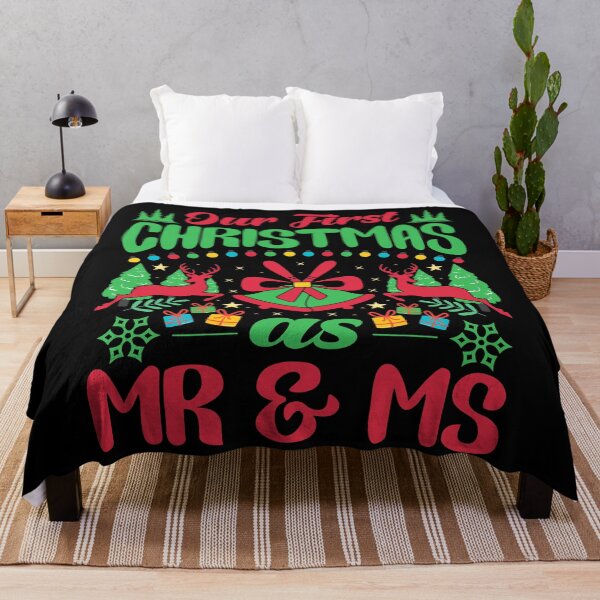 Item preview, Our First Christmas As Mr and Mrs | Cute Funny Newlywed 2021 designed and sold by thecooltable.