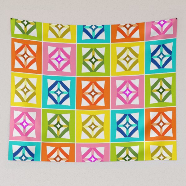 Item preview, Breeze Block Nine P Multi designed and sold by Owen1976.