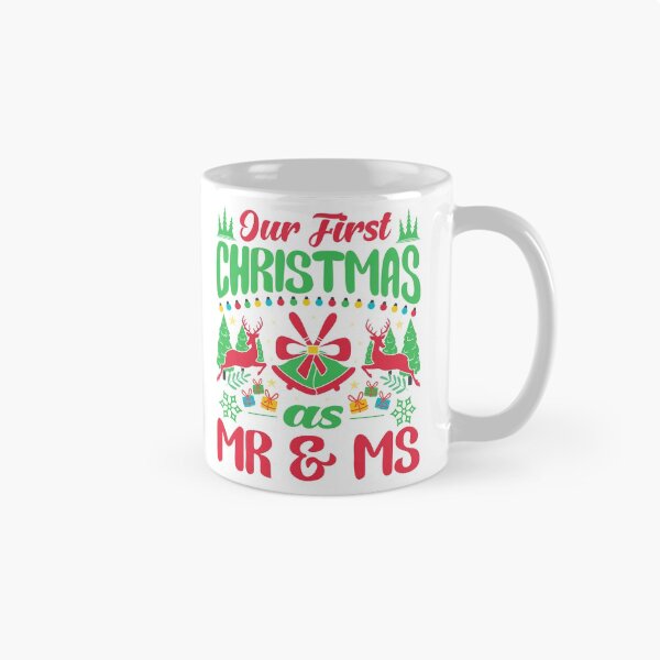 Item preview, Our First Christmas As Mr and Mrs | Cute Funny Newlywed 2021 designed and sold by thecooltable.