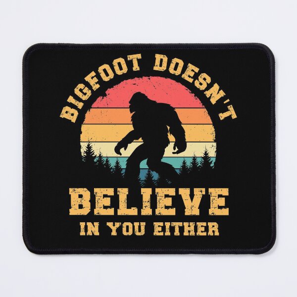 Item preview, Bigfoot Doesn't Believe In You Either - Vintage Sunset Bigfoot Lover designed and sold by ohmier.