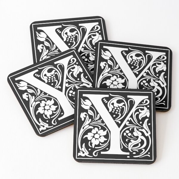 Item preview, Illuminated Initial Y designed and sold by rogue-design.