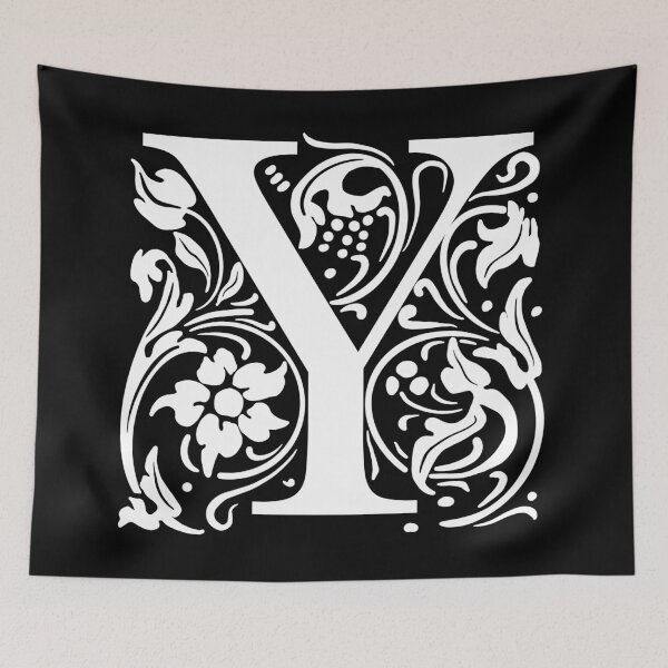 Item preview, Illuminated Initial Y designed and sold by rogue-design.