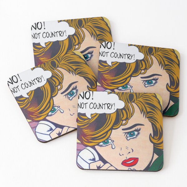 Item preview, Classic Coolio Brand Not Country Pop Art designed and sold by VintageCoolio13.
