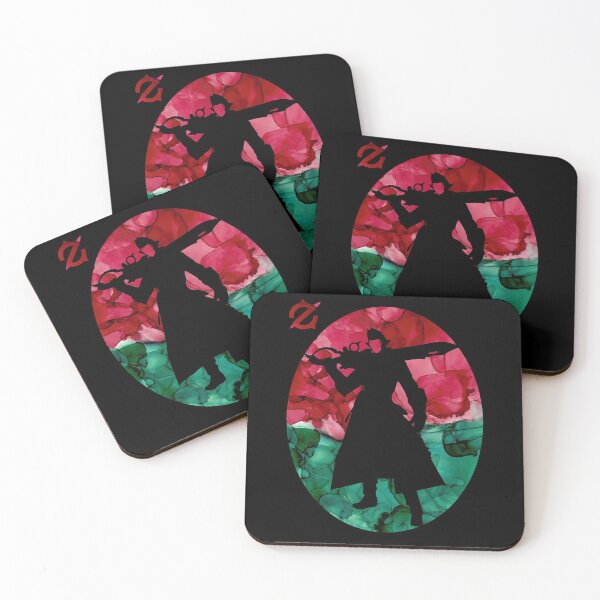 Item preview, FFXIV Gunbreaker Silhouette v2 - Christmas Colours designed and sold by GingerCatGifts.