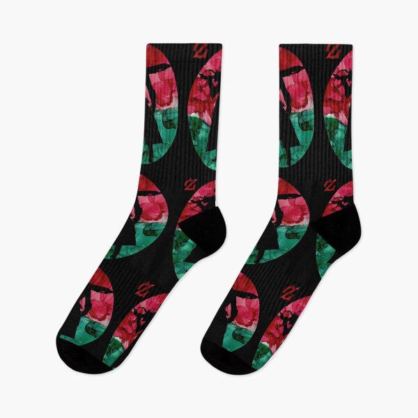 Item preview, FFXIV Gunbreaker Silhouette v2 - Christmas Colours designed and sold by GingerCatGifts.