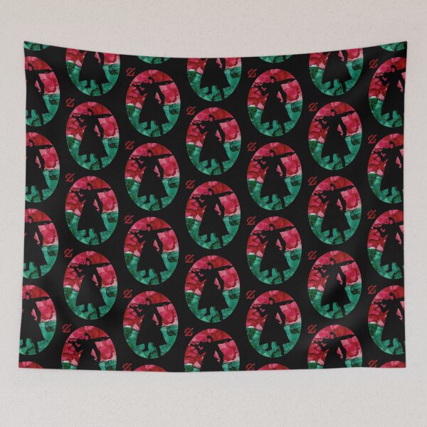 Item preview, FFXIV Gunbreaker Silhouette v2 - Christmas Colours designed and sold by GingerCatGifts.