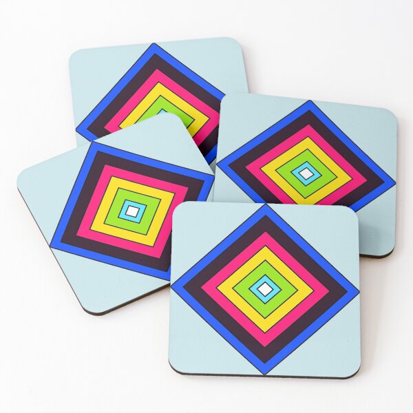 Item preview, colorful square texture design designed and sold by Cheni-Yathri.