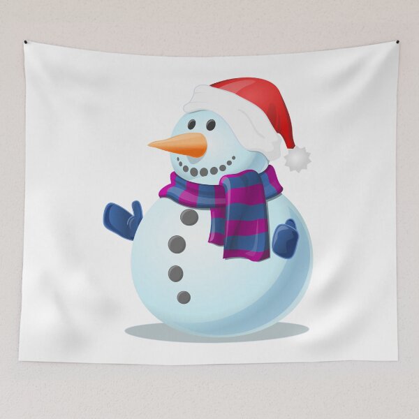 Item preview, Cute snowman designed and sold by drawing-valley.