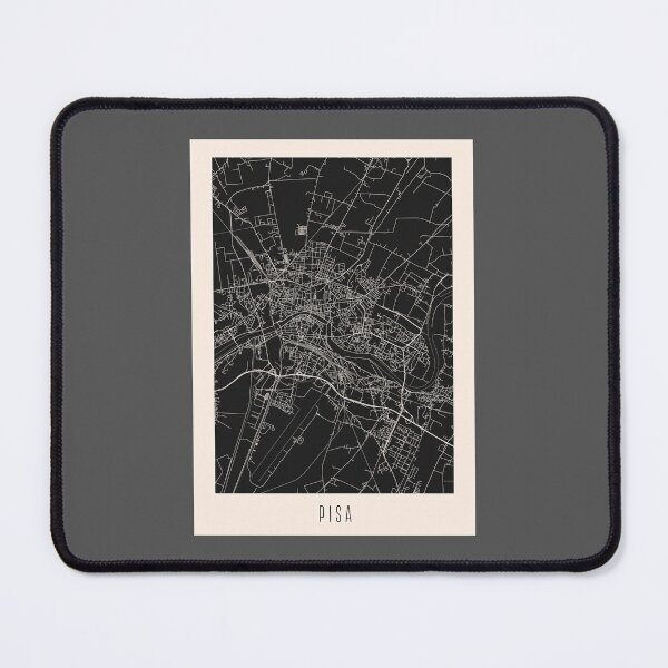 Item preview, Pisa City Street Map Dark designed and sold by Teecha.