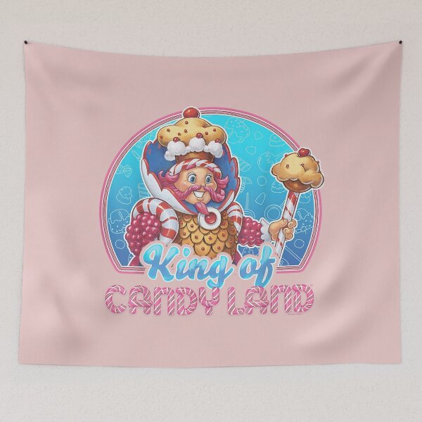 Item preview, King Of Candy Land Portrait designed and sold by Victoriawhite69.