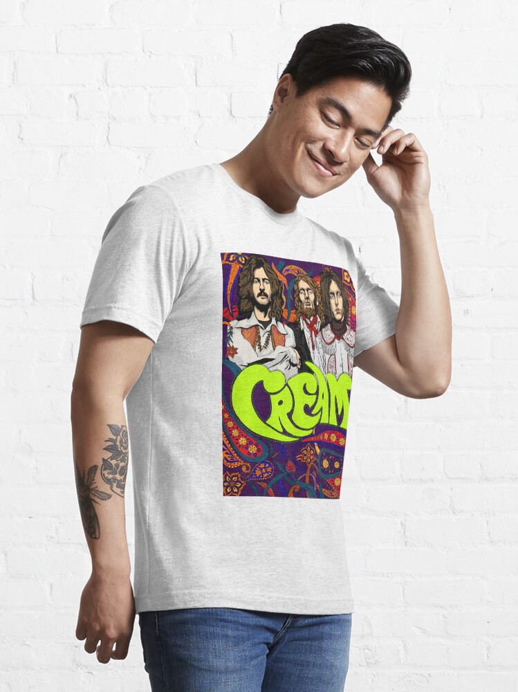 "Cream Band, Clapton" Tshirt by helenacooper Redbubble