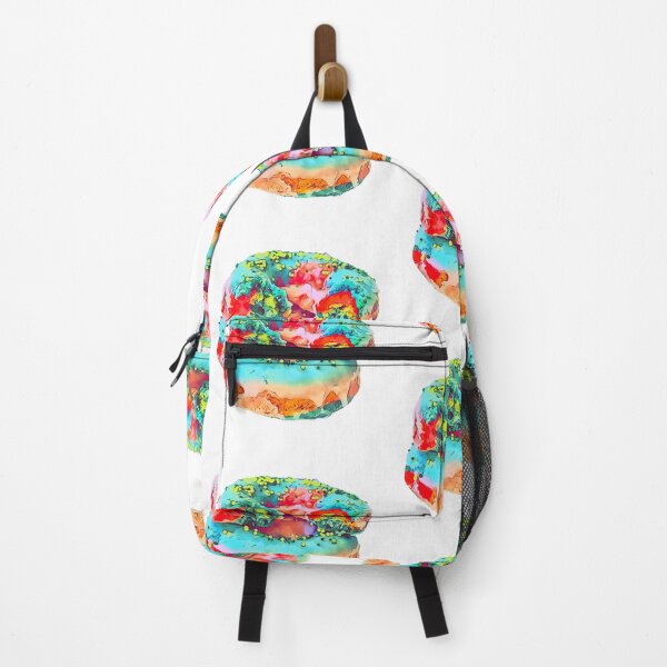 Item preview, Rainbow Eaten Doughnut Stack Design designed and sold by Dough-Nutty.