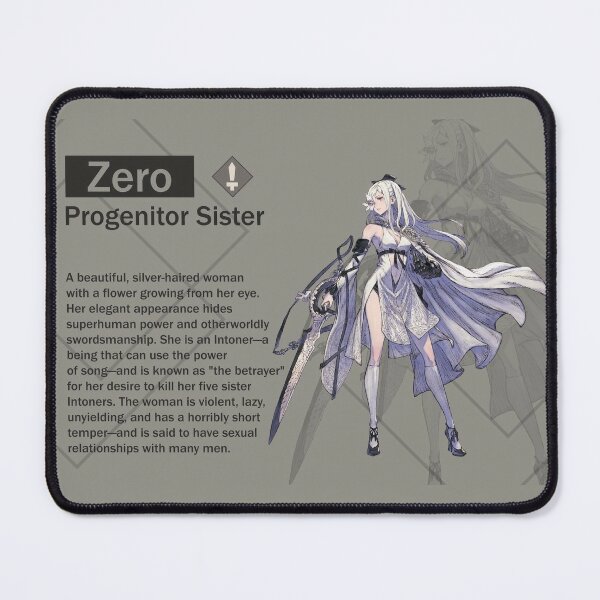 Zero - Progenitor Sister (Nier Reincarnation) Art Board Print by  VelvetZone