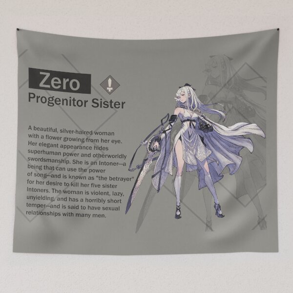 Item preview, Zero - Progenitor Sister (Nier Reincarnation) designed and sold by VelvetZone.